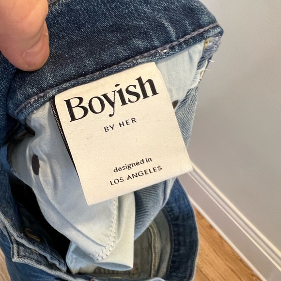 Boyish jeans, soft, stretch, button fly. - Picture 3 of 4